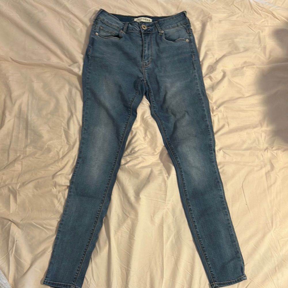 Bullhead Blue Skinny Jeans Classic Denim